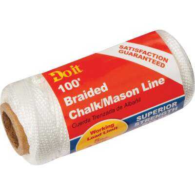 Do it Best 100 Ft. Braided Nylon Chalk/Mason Line
